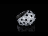 Cartier Panthere de Cartier Spike Diamond Onyx White Gold Ring