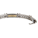 Tiffany & Co. Schlumberger Sixteen Stone Bangle in Platinum with 4.32ct Diamonds 0004095