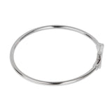 Tiffany & Co. T Diamond Wire Bracelet 18k White Gold Medium 0004196
