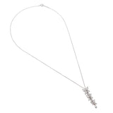 Tiffany & Co. Victoria Mixed Cluster Drop Pendant in Platinum, 2.12 ct tw Diamonds, 16" 0004088