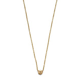 Van Cleef & Arpels Fleurette Diamond Yellow Gold Pendant Necklace