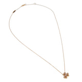 Van Cleef & Arpels Frivole Diamond Pendant Necklace in 18k Yellow Gold, Mini Model 0004065