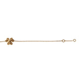 Van Cleef & Arpels Frivole Mini Diamond 18k Yellow Gold Bracelet 0004195