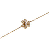 Van Cleef & Arpels Frivole Mini Diamond 18k Yellow Gold Bracelet 0004195