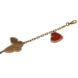 Van Cleef & Arpels Lucky Alhambra 4 Motif Yellow Gold Bracelet 0004146