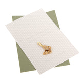 Van Cleef & Arpels Openwork Butterfly Diamond Gold Charm 158gjs8cds