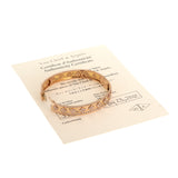 Van Cleef & Arpels Perlee Clovers Rose Gold Diamond Large Bracelet 0004137