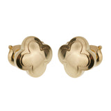 Van Cleef & Arpels Pure Alhambra 18k Yellow Gold Vintage Earrings 0003664