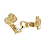 Van Cleef & Arpels Vintage Alhambra 18K Yellow Gold Earrings