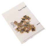 Van Cleef & Arpels Vintage Alhambra 20-Motif Necklace 18k Yellow Gold 0004000