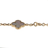 Van Cleef & Arpels Vintage Alhambra 20-Motif Necklace 18k Yellow Gold 0004000