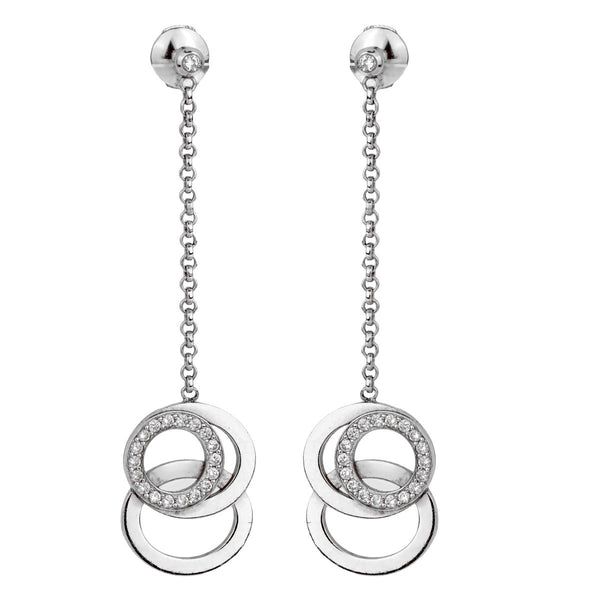 Audemars Piguet Millenary Diamond White Gold Drop Earrings 0001930