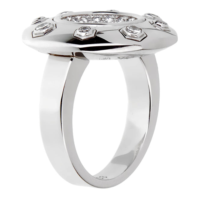 Audemars Piguet Royal Oak Diamond White Gold Ring 0001547