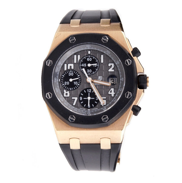 Audemars Piguet Rubberclad Rose Gold Watch apj1