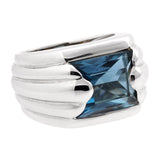 Audemars Piguet Topaz White Gold Ring 0000874