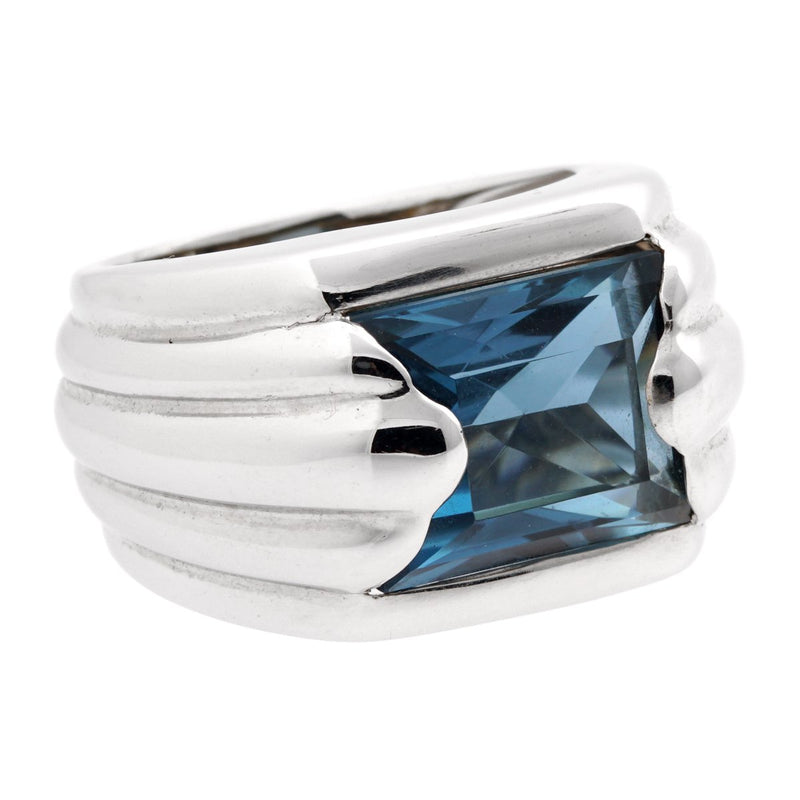 Audemars Piguet Topaz White Gold Ring 0000874