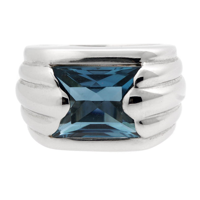 Audemars Piguet Topaz White Gold Ring 0000874