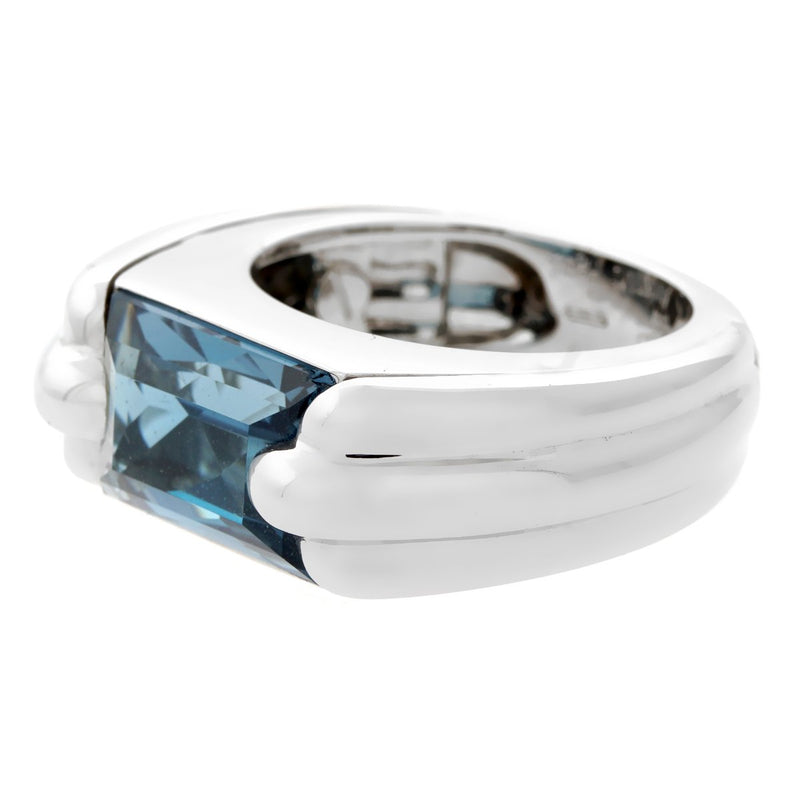 Audemars Piguet Topaz White Gold Ring 0000876