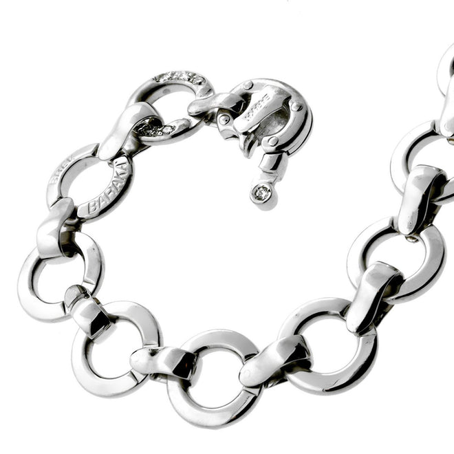 BARAKA': diamond rubber gold unisex bracelet. - Auction Jewellery, Silver,  Watches and Pens - Bertolami Fine Art - Casa d'Aste