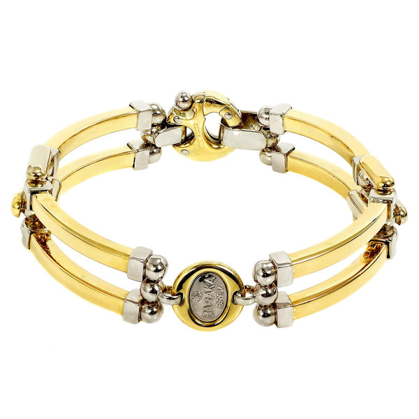 Baraka Two Tone Gold Bracelet BR20647 BR20647