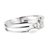 Bliss Diamond White Gold Ring 0000997