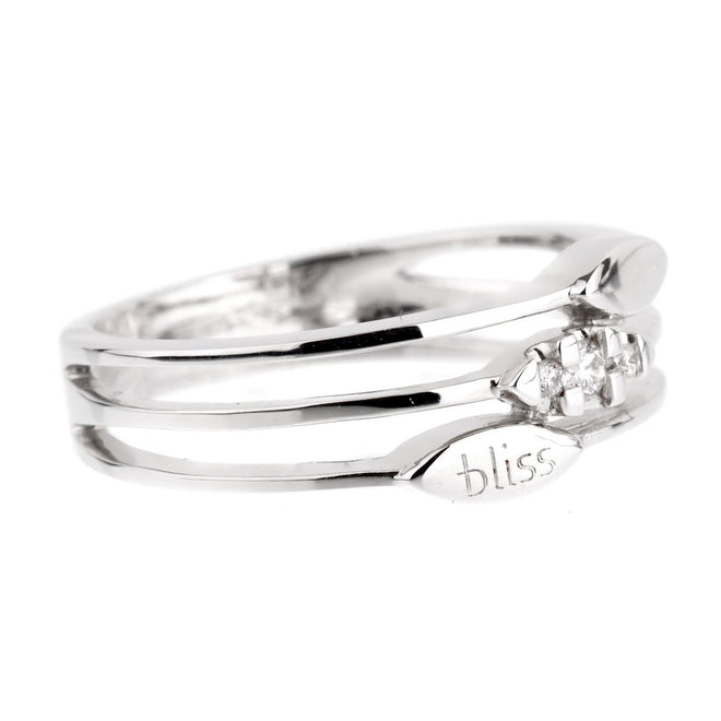 Bliss Diamond White Gold Ring 0000997