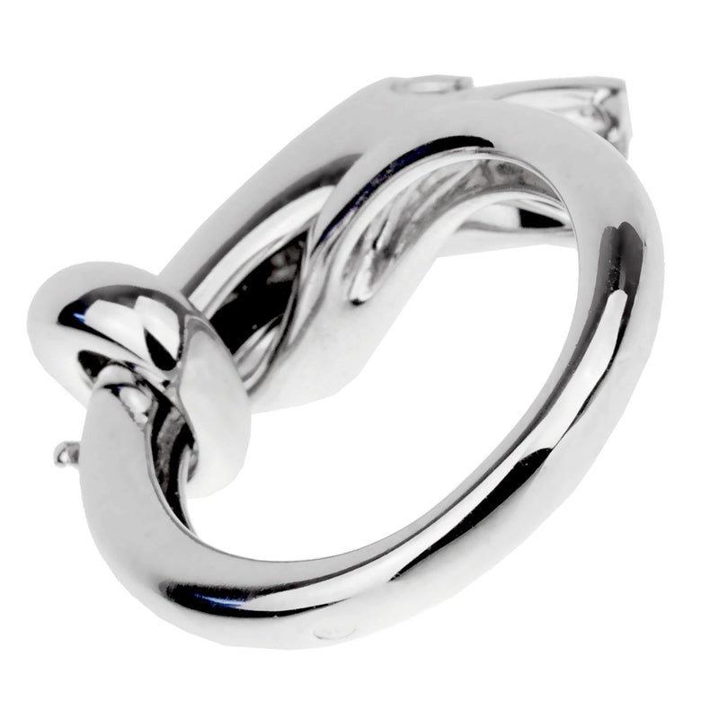 Boucheron Kaa Diamond Snake White Gold Ring 0001871