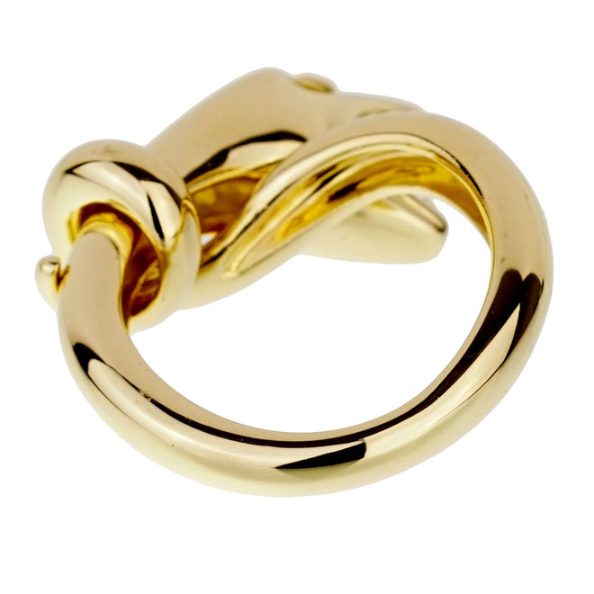 Boucheron Snake Kaa Yellow Gold Ring 0001883