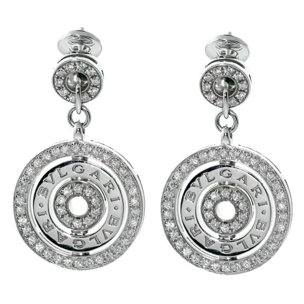 Bulgari Astrale Diamond White Gold Earrings 0000158