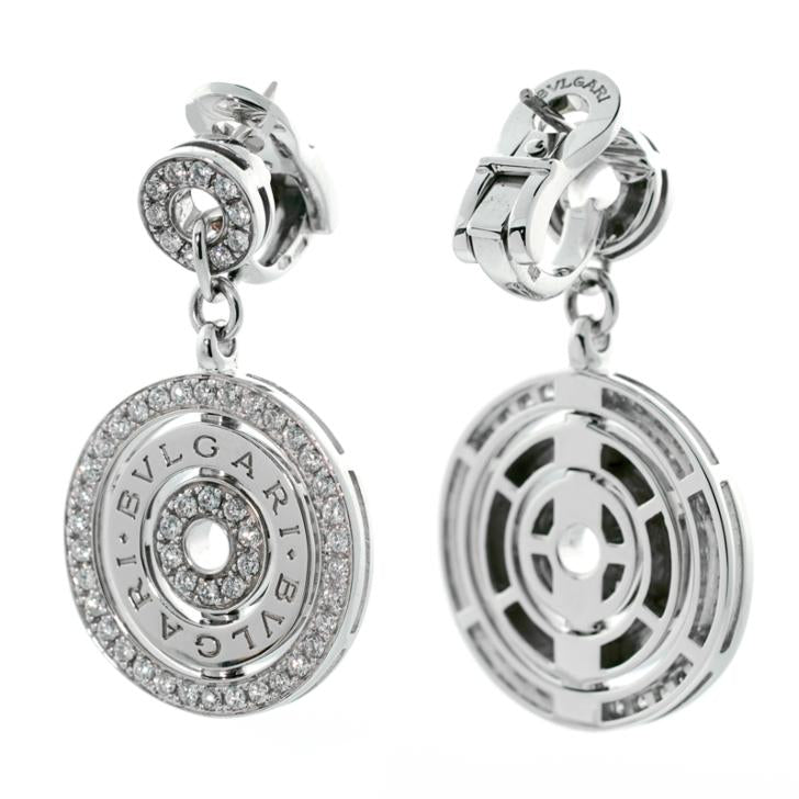 Bulgari Astrale Diamond White Gold Earrings 0000158