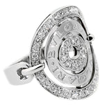 Bulgari Astrale Diamond White Gold Ring 0002140