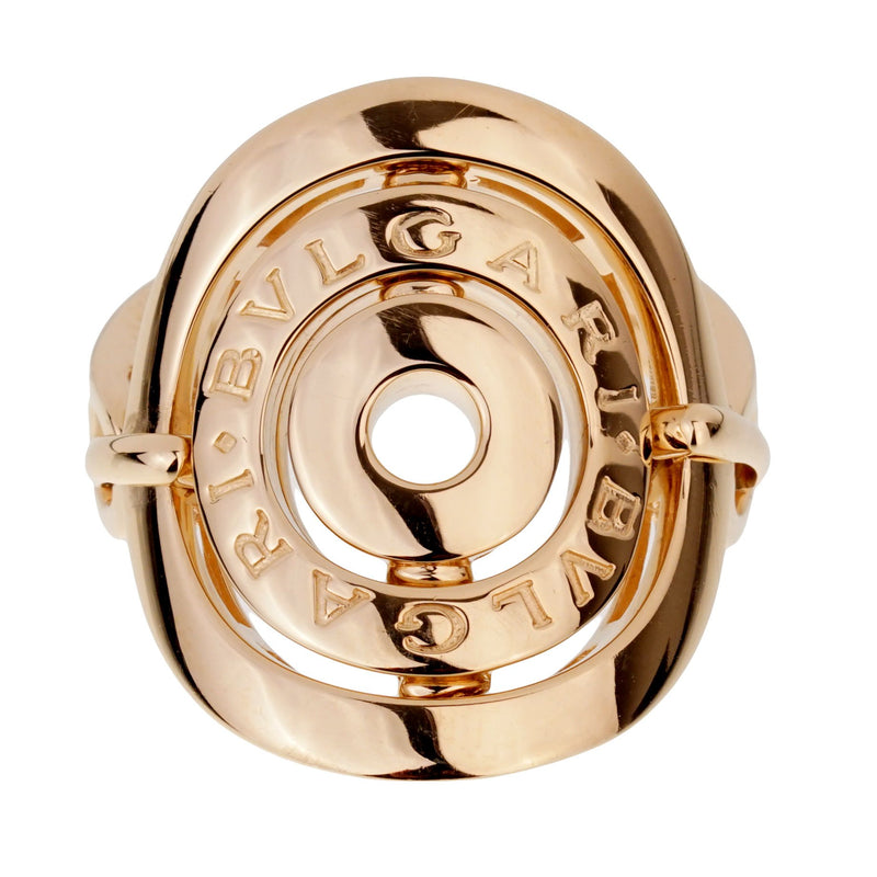 Bulgari Astrale Yellow Gold Band Ring 0001944-1