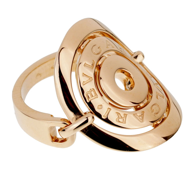 Bulgari Astrale Yellow Gold Band Ring 0001944-1