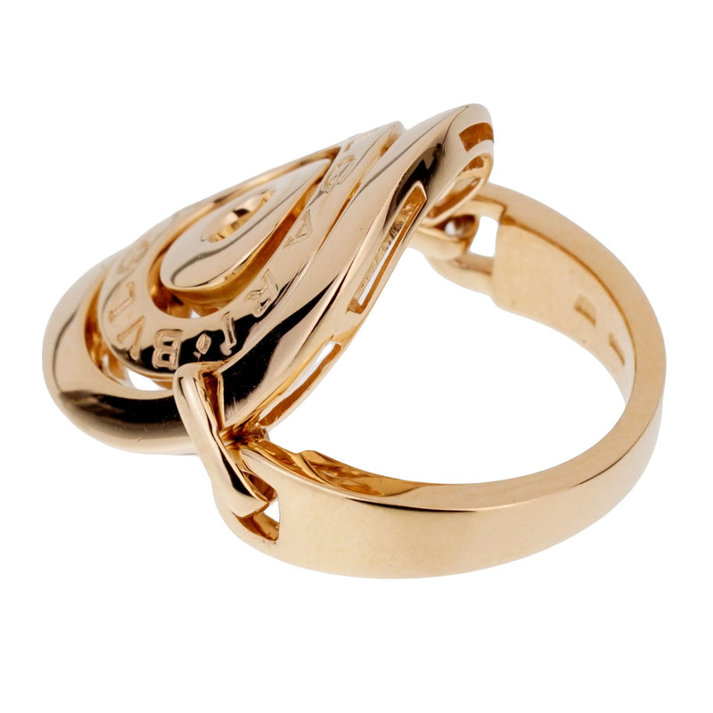 Bulgari Astrale Yellow Gold Band Ring 0001944-1