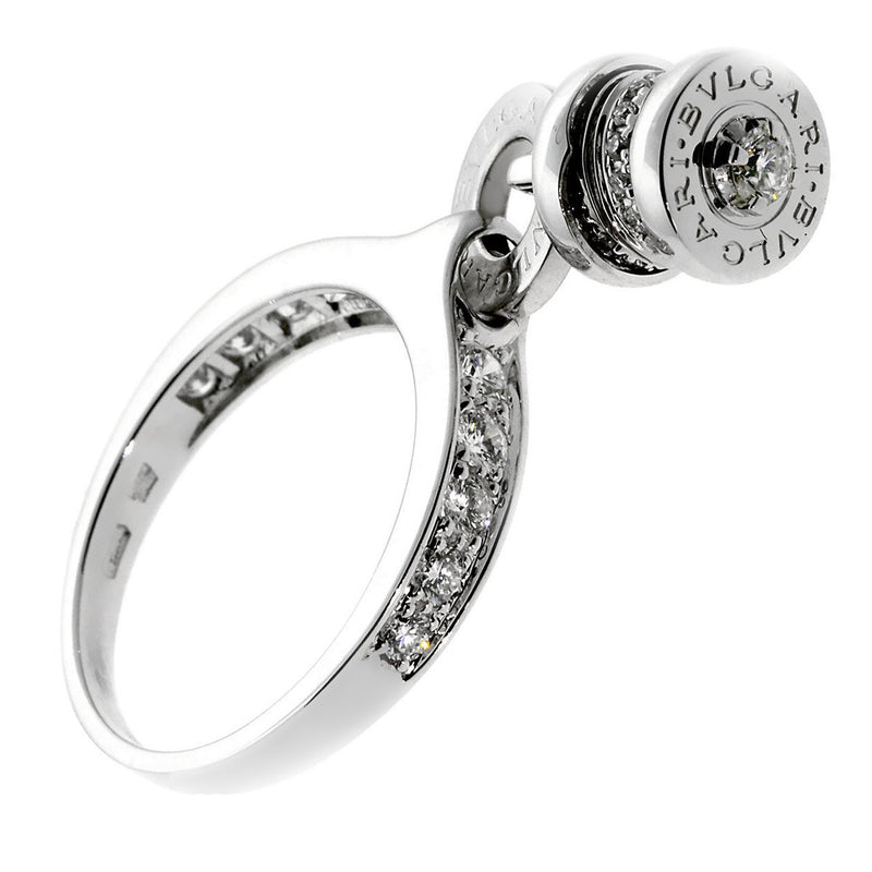 Bulgari B.Zero1 Diamond Charm Gold Ring AN853924