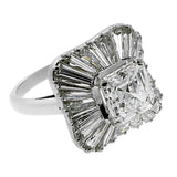 Bulgari Ballerina Diamond Engagement Platinum Ring blg10128