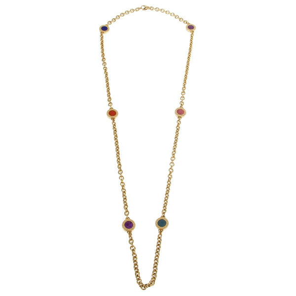 Bulgari Bulgari Vintage Yellow Gold Sautoir Necklace 0002632