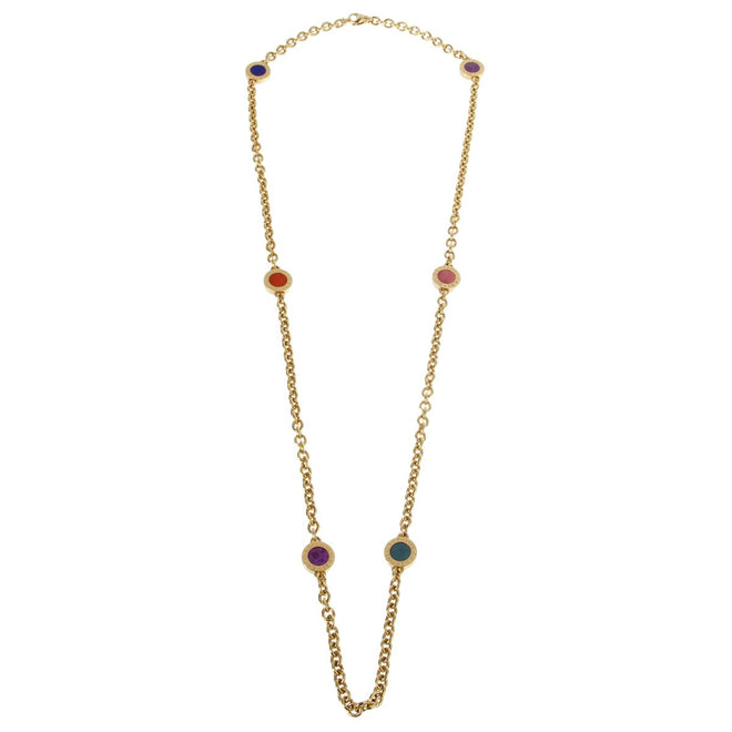 Bulgari Bulgari Vintage Yellow Gold Sautoir Necklace 0002632