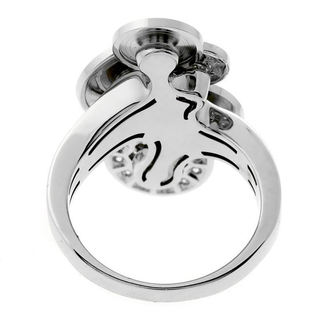 Bulgari white gold ring sale