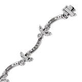 Bulgari Diamond Tennis White Gold Necklace 0000942