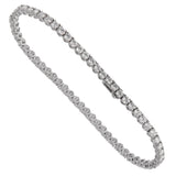 Bulgari Griffe Diamond Tennis White Gold Bracelet 0002000