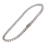 Bulgari Griffe Diamond Tennis White Gold Bracelet 0002000