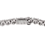 Bulgari Griffe Diamond Tennis White Gold Bracelet 0002000