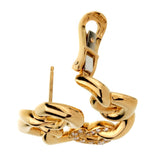 Bulgari Heart Diamond Gold Earrings 0000161