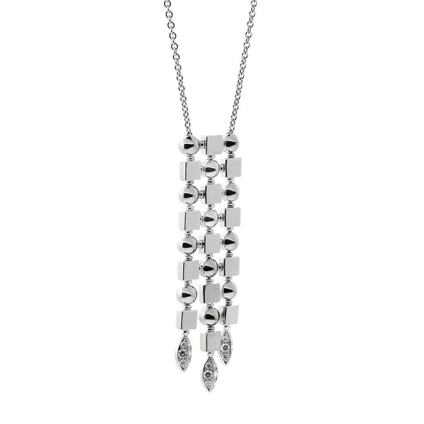 Bulgari Lucea Diamond White Gold Necklace 0000168