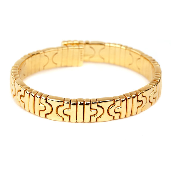 Bulgari Parentesi Gold Cuff Bangle Bracelet 0000855