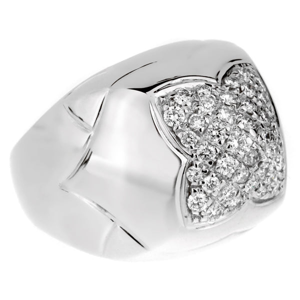 Bulgari Pyramid Diamond White Gold Ring 0000175