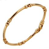 Bulgari Vintage Gold Tube Bracelet 0001772-1