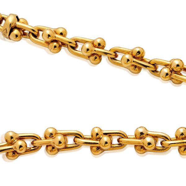 Bulgari Vintage Yellow Gold Sautoir Necklace 0002690