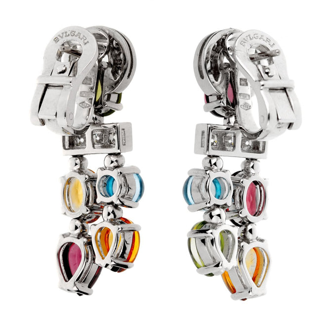 Bvlgari Allegra Diamond White Gold Earrings 0000157